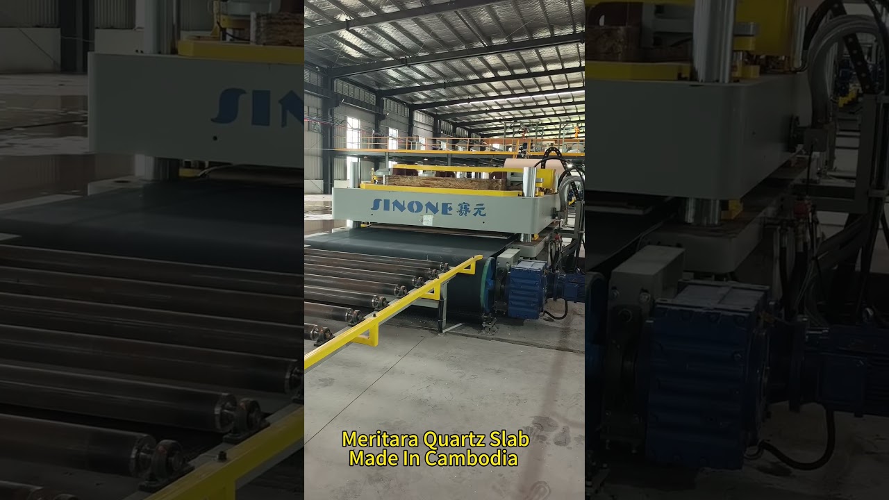 Quartz Slab Made In Cambodia-Meritara