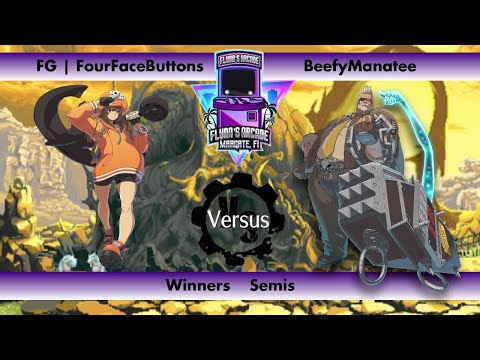 Flynn's Arcade 082 Winners Semis - FG | FourFaceButtons (May) VS BeefyManatee (Goldlewis) GGST 2023