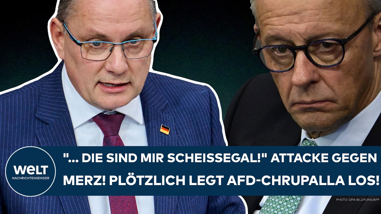 DEUTSCHLAND: "Herr Bundeskanzler, Hand aufs Herz, das wird nichts mehr!" Chrupalla zerlegt Merz!