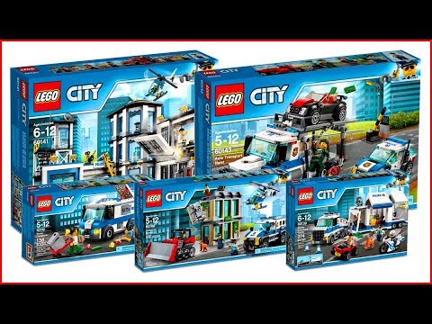 COMPILATION ALL LEGO City Police 2017 - Speed Build for Collectors