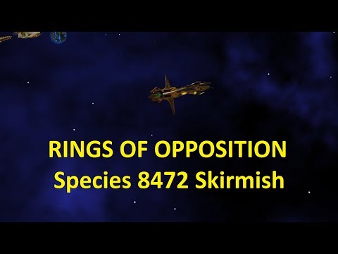 Rings of Opposition "Species 8472" Skirmish Gameplay - Star Trek Armada 2 V16