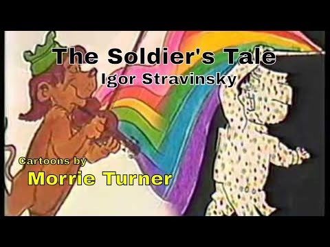 The Soldier's Tale with Cartoons by Morrie Turner