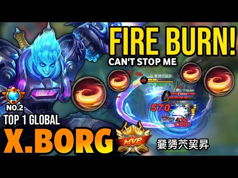XBORG BEST BUILD 2022 | TOP 1 GLOBAL XBORG GAMEPLAY | MOBILE LEGENDS✓