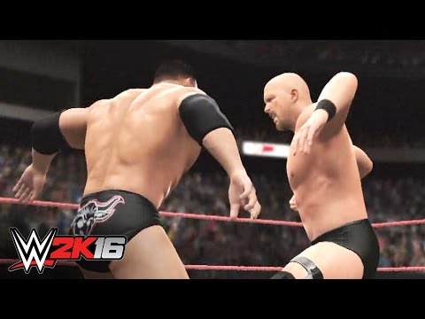 "Stone Cold" Steve Austin vs. The Rock: WWE 2K16 2K Showcase walkthrough - Part 12