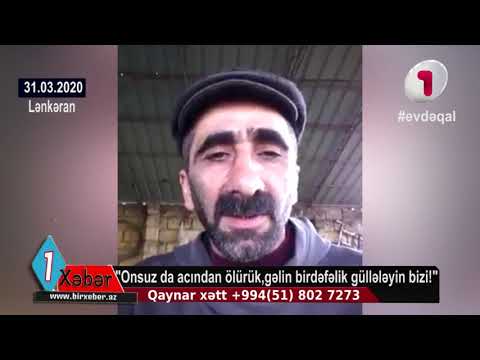 Gəlin evdə güllələyin,onsuz da acından ölürük!-Lənkəran sakini etiraz etdi