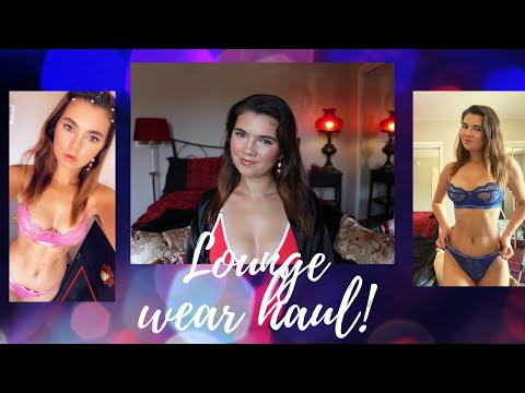 Lingerie Lounge wear | Try on haul