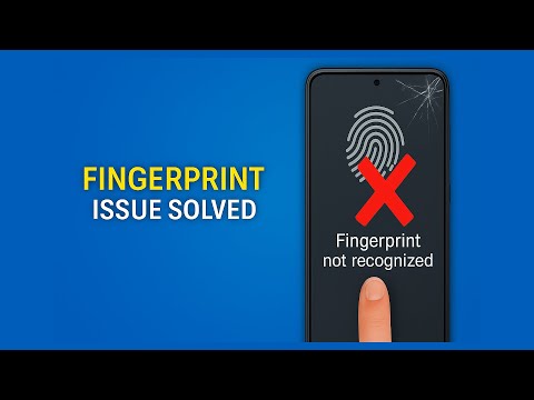 Finger Print Sensor Not Working |  Biometric Not Working After Adding Protective Glass