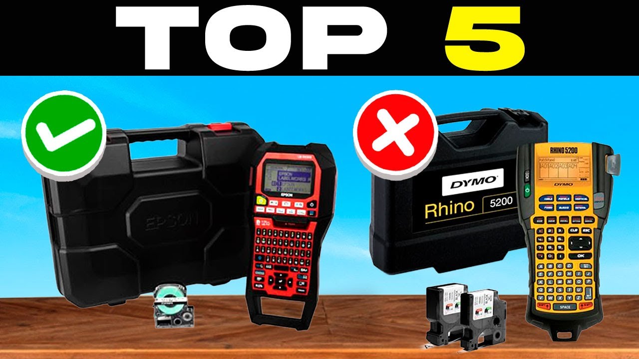 TOP 5 BEST LABEL MAKERS for ELECTRICIANS 2026 | INDUSTRIAL LABEL PRINTERS AMAZON