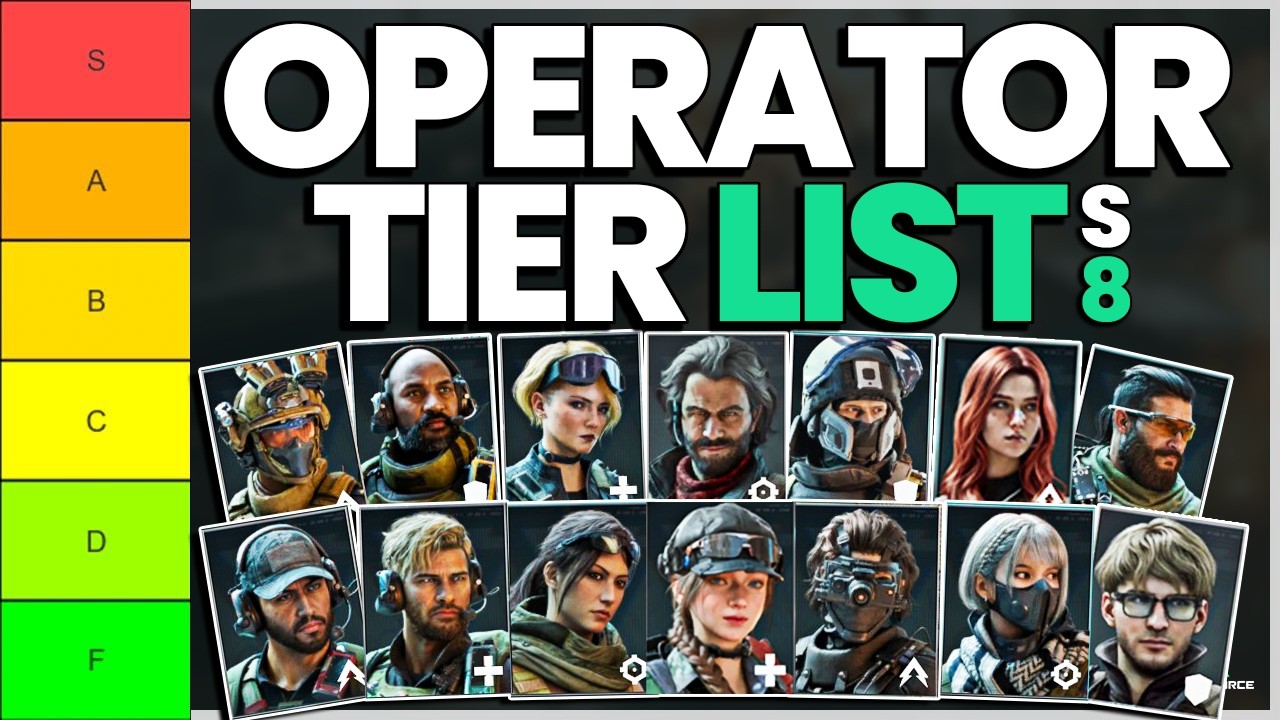 I Finally Got Around to Ranking Every Operator in Delta Force Season 8!