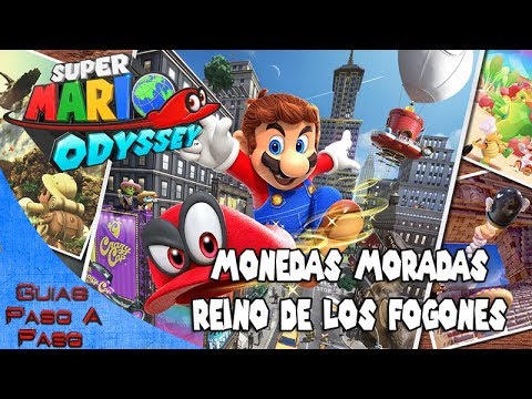 Super Mario Odyssey | Localización de las Monedas moradas en el Reino de los Fogones