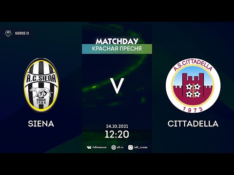 AFL21. Italy. Serie D. Day 12. Siena - Cittadella