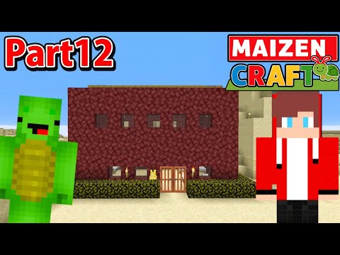Minecraft, But We Built the Ultimate Family House!【MINECRAFT PART 12】