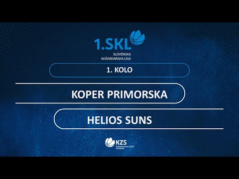 Koper Primorska : Helios Suns - 1. kolo - 1. SKL za moške - Sezona 2020/21