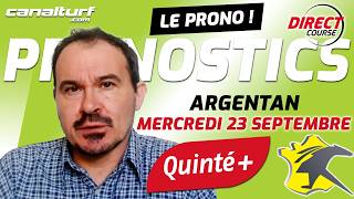 emission video des courses turf pmu du Mercredi 23 septembre 2026