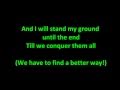 Escape The Fate - This War Is Ours [HQ with Lyrics]