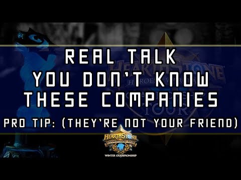 These Companies Don't Love You  ► Blizzard's Blitzchung Blitz