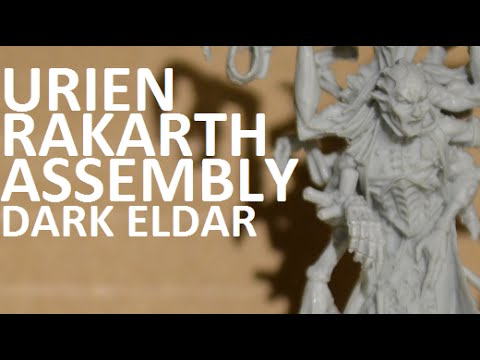 Assembling Dark Eldar - Haemonculus (Urien Rakarth)