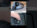 The hidden function of the car rearview mirror!#tutorial #tips #driving #shorts #car