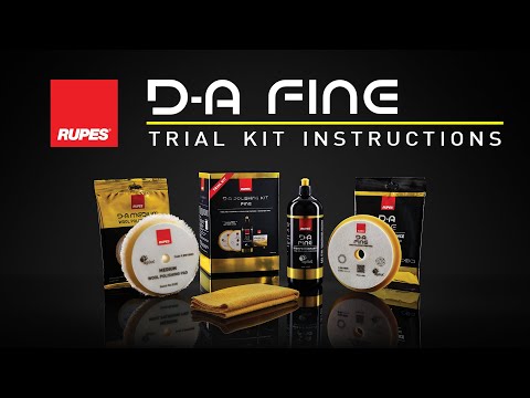 Стартовый набор для умеренной полировки RUPES TRIAL KIT DA FINE 150 мм - фото 1 - id-p1671673085