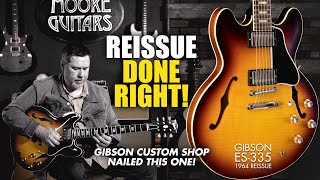 Video thumbnail for This Vintage Reissue Nails It! {Gibson 1964 ES-335 Reissue} by MooreMusicGuitars