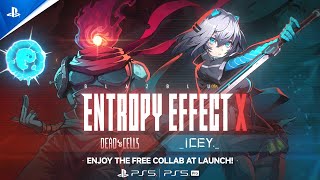 BlazBlue Entropy Effect X – Dead Cells & ICEY Crossover Trailer