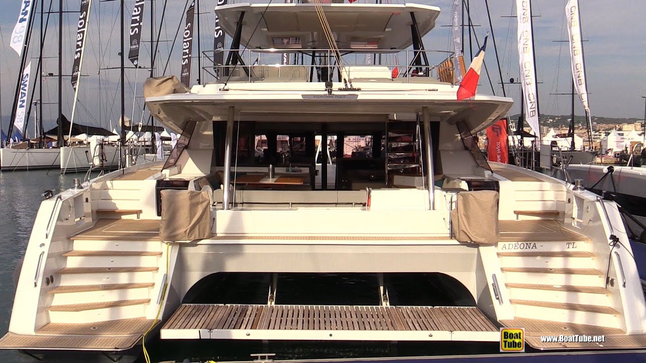 Fountain Pajot Alegria 67 Sailing Catamaran - Walkaround Tour - 2021 Cannes Yachting Festival