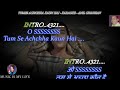 Tumse Achchha Kaun Hai Karaoke Scrolling Lyrics Eng हिंदी