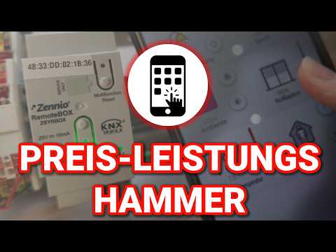 Umfangreiche KNX-Visu für Einsteiger - Zennio RemoteBOX