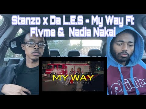 Stanzo x Da L.E.S - My Way (ft FLVME & Nadia Nakai) *2k Subs Giveaway* | Shadow Views TV reaction