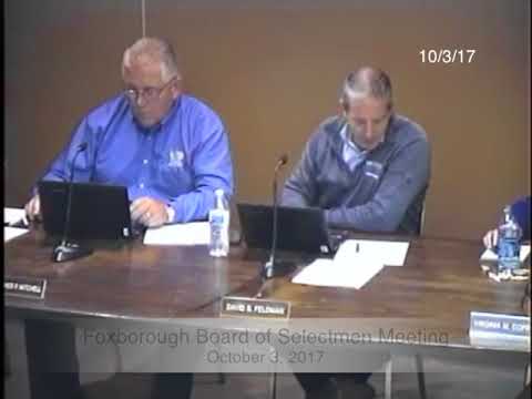 Thumbnail for 10/3/17 Board of Selectmen Meeting