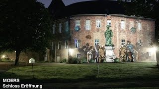 preview picture of video 'Projection Mapping zur Neueröffnung von Schloss Moers 2013 (short edit)'