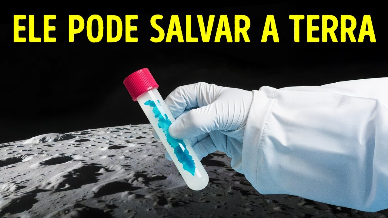 Cientistas encontraram um cristal lunar que poderia alimentar a Terra