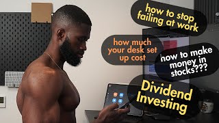 Investment Banking Desk Set up, How to Succeed at Work & Dividend Investing | IBD QnA EP_3