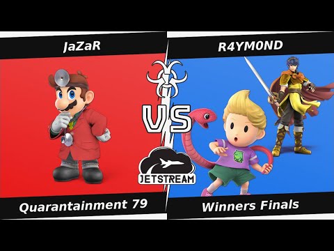 Quarantainment 79 Winners Finals - JaZaR (Dr Mario) Vs R4YM0ND (Lucas, Marth) - SSBU