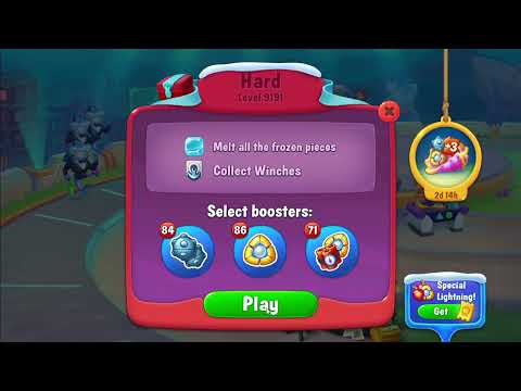 FISHDOM:  💥💥 Level 9191 Hard level First try  No boosters💥💥