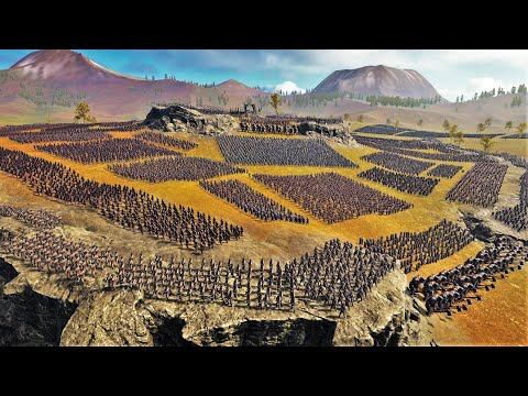 100.000 Rohan, Gondor & Lindon Vs 50.000 MORDOR ARMY - Epic Fantasy Battle Simulator