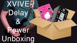 Video thumbnail for First Impressions: Xvive Analog Delay and Power Supply by Poor Man Pedals