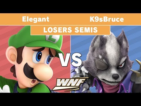 WNF 1.2 Elegant (Luigi) vs K9sruce (Wolf) Losers Semis - Smash Ultimate