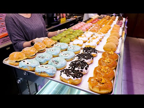 20가지 종류의 수제 도넛, 매일 완판되는 신촌 핫플레이스 셀리스 도넛, Amazing 20 kinds of donuts, Korean Handmade donuts master