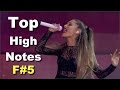 Top High Notes F 5