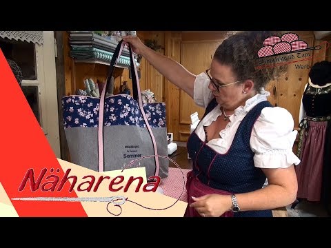 Meine persönlich Badetasche nähen! | Elna 860