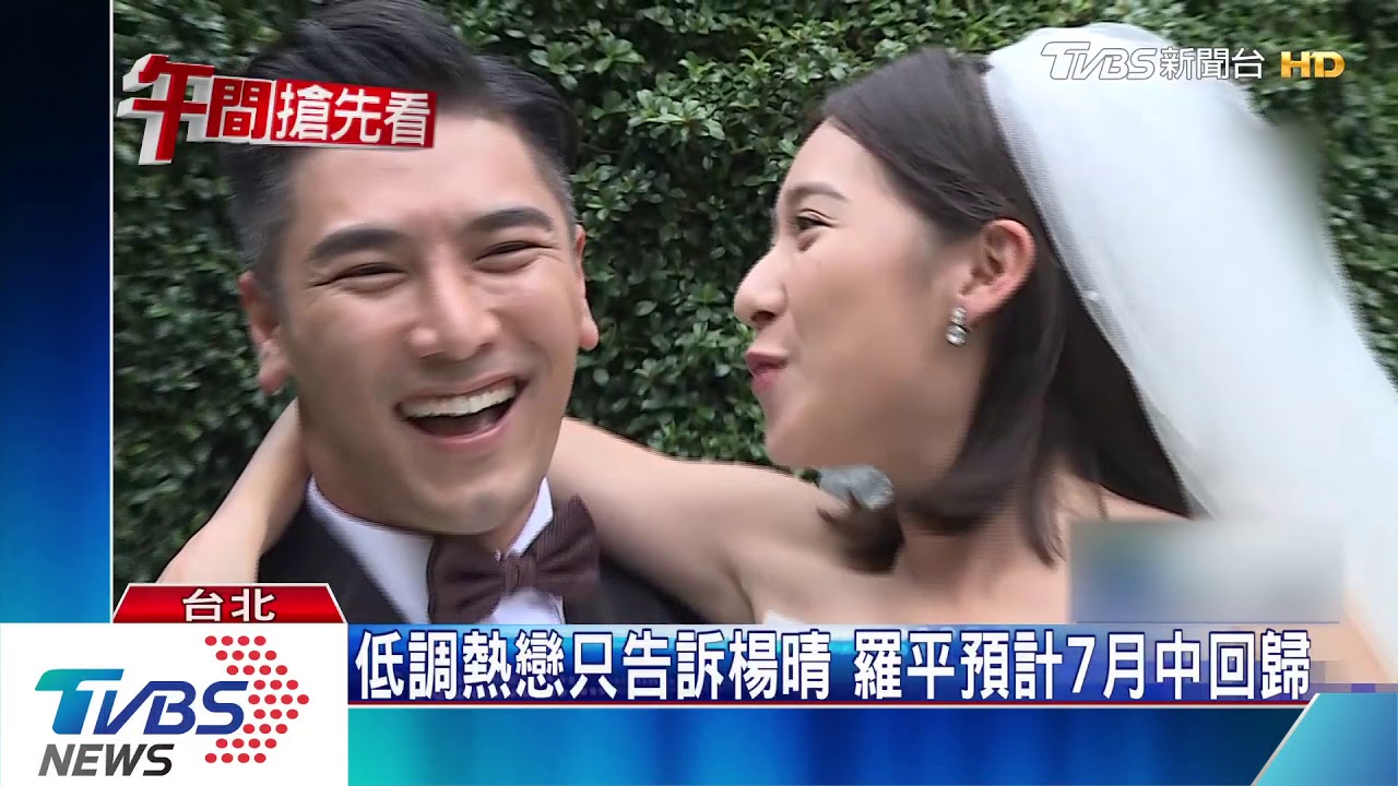 「宋排」羅平結婚! 情牽德國妻、混血娃曝光