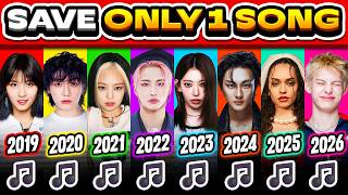 SAVE 1 K-POP SONG: 8 YEARS PER ROUND! 🎵 (2019-2026) 🔊 ANSWER - KPOP QUIZ ⭐️
