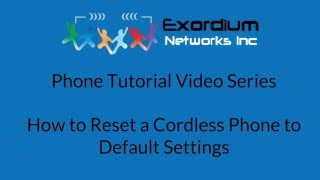 How to Reset a Cordless Phone to Default Settings