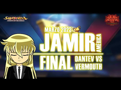 🏆LA GRAN FINAL!!! JAMIR MARZO 2023 - DANTEV VS VERMOUTH!! 🏆- Saint Seiya Awakening KOTZ