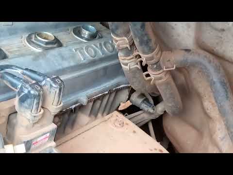 How to fix back Toyota Noah 3s engine top cover seals #mechanic #engine #engine