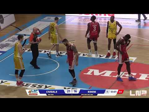 UEB Gesteco Cividale - Rivierabanca Rimini 93-70 | Serie A2 LNP 2022/2023