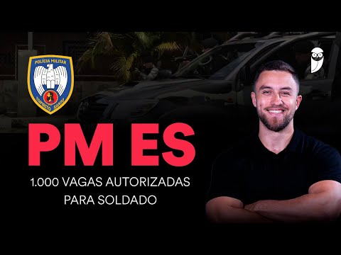 Concurso PM ES: 1.000 vagas autorizadas para Soldado