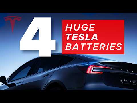 4 NEW Tesla Batteries Announced | A New Reason To Upgrade?