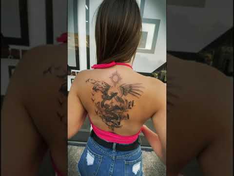 BACK TATTOO FOR FEMALE | TATTOO GIRL AESTHETIC